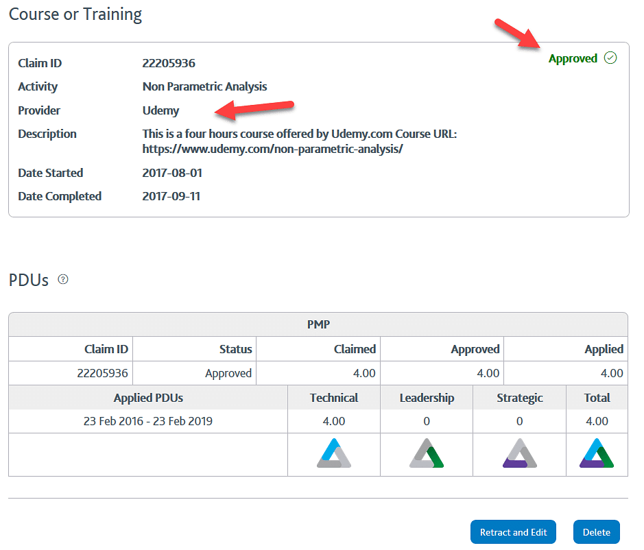 How To Claim Your Pmi Pdus For Udemy Courses Quality Gurus